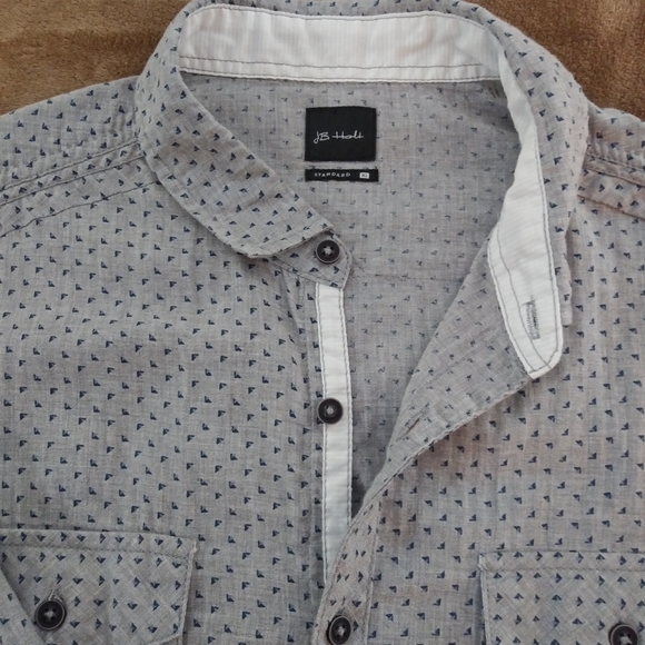 JB Holt - L Men's Dress Shirt (Fits like a large) - Picture 3 of 16
